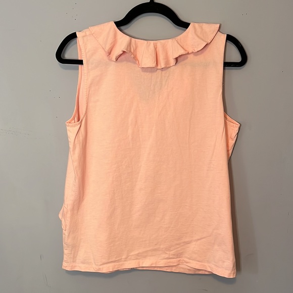 ⚡️✨🌟 5 for $10 Sale!!! 🌟✨⚡️Sleeveless Pink Chaps Collar Crossbody Ruffle - Picture 4 of 5